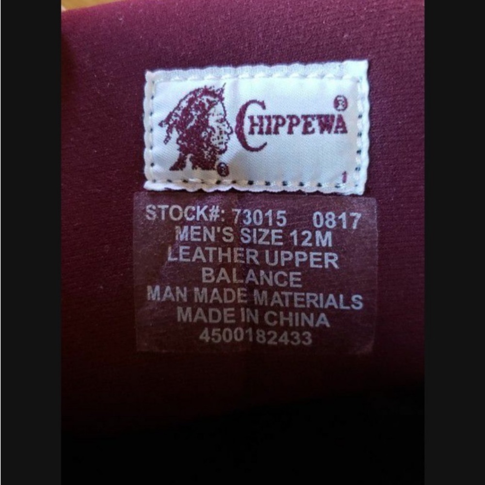 NEW Chippewa Men’s boots-Size 12 - Picture 3 of 4